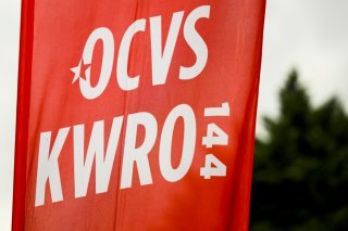 Le logo de l'organisation cantonale valaisanne des secours (OCVS) qui a réalisé le sauvetage de la cordée du la Pointe Dufour, dimanche. (Image d'illustration). KEYSTONE/JEAN-CHRISTOPHE BOTT